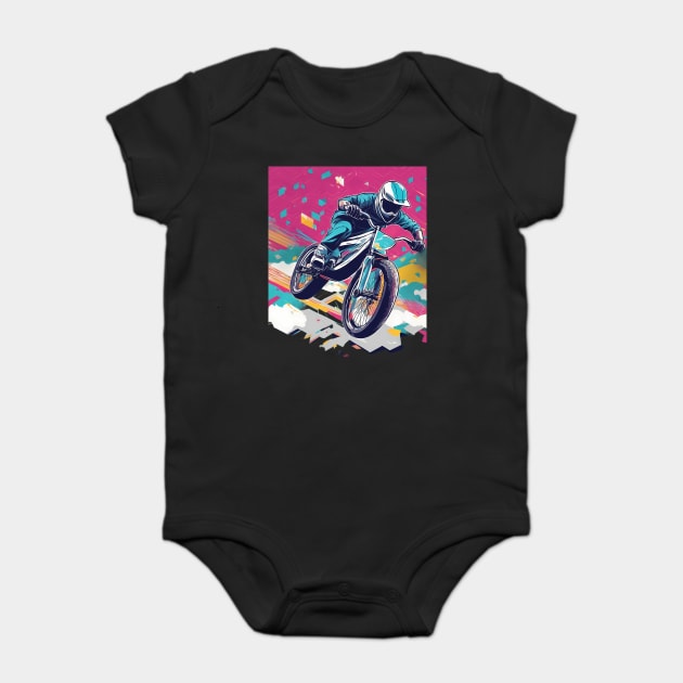 Bicycle Sport Baby Bodysuit by animegirlnft